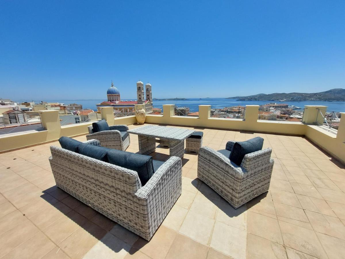 Hermes Penthouse Ermoupoli Luaran gambar